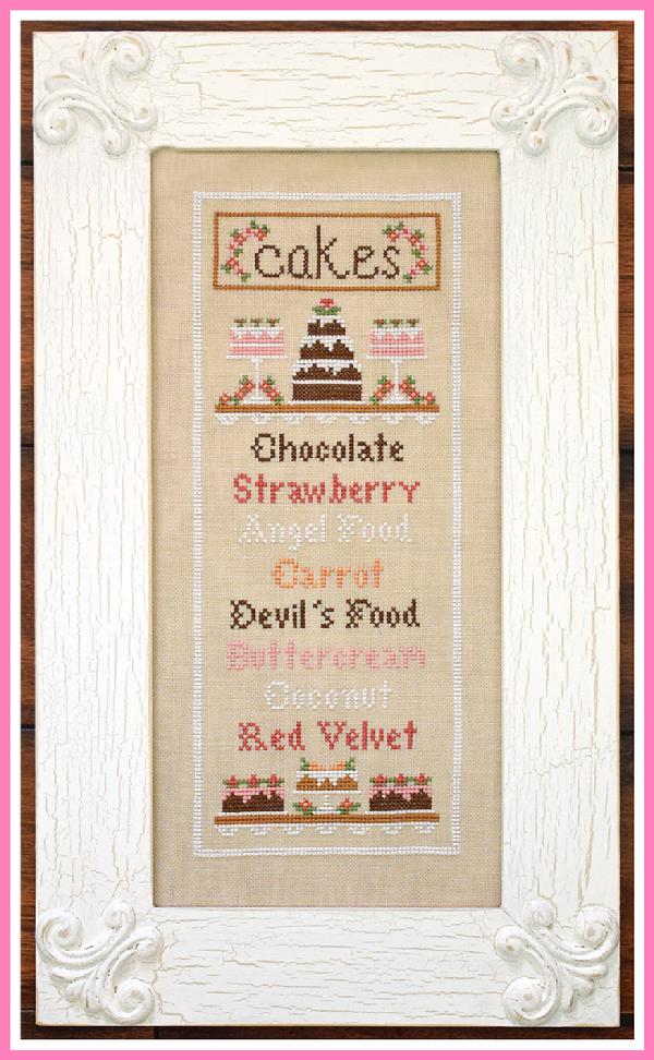 click here to view larger image of Cake Menu (chart)