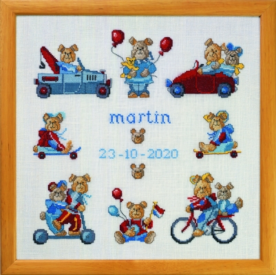 click here to view larger image of Martin Sampler (counted cross stitch kit)