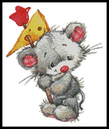 click here to view larger image of Mouse With Cheese  (Lena Faenkova) (chart)