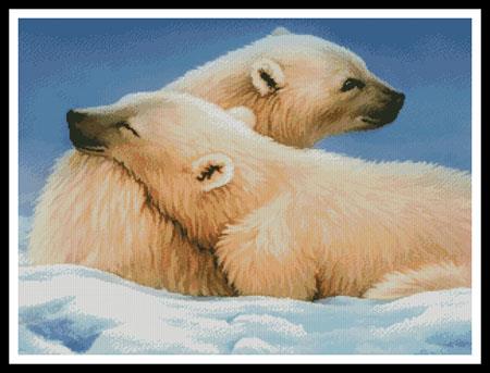 click here to view larger image of Polar Bears  (Howard Robinson) (chart)
