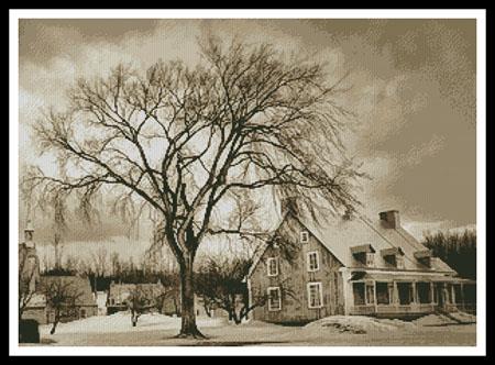 click here to view larger image of Sepia House In Winter (chart)