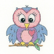 click here to view larger image of Owl - Juniors (counted cross stitch kit)