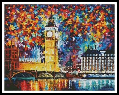 click here to view larger image of Big Ben - Large  (Leonid Afremov) (chart)