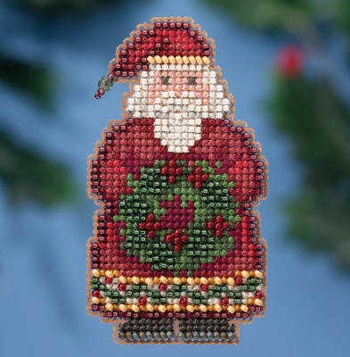 click here to view larger image of Ye Old Santa (counted cross stitch kit)