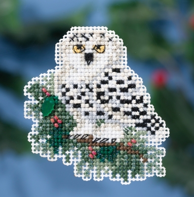 click here to view larger image of Snowy Owlet (counted cross stitch kit)