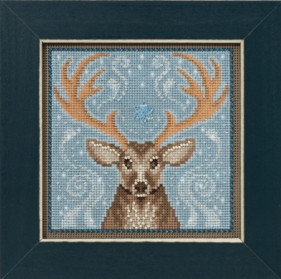 click here to view larger image of Winter Stag (counted cross stitch kit)