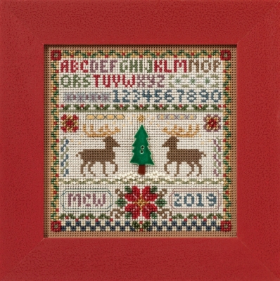 click here to view larger image of Holiday Sampler (counted cross stitch kit)