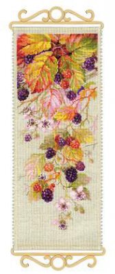 click here to view larger image of Blackberry (counted cross stitch kit)
