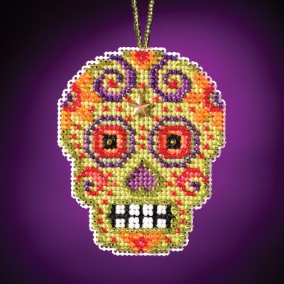 click here to view larger image of Verde - Calavera Charmed Ornament (None Selected)