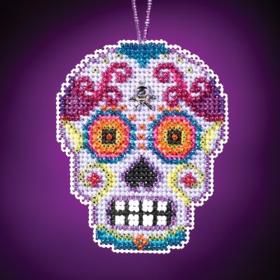 click here to view larger image of Morado - Calavera Charmed Ornament (None Selected)