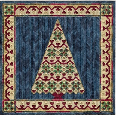 click here to view larger image of Holiday Tree IV (counted canvas chart)