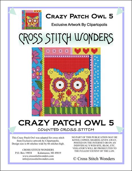 click here to view larger image of Crazy Patch Owl 05 (chart)