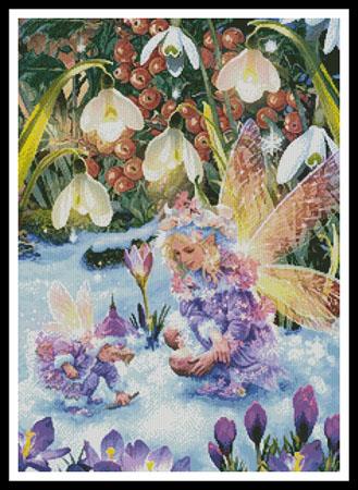 click here to view larger image of Winter Fairies  (Steve Read) (chart)