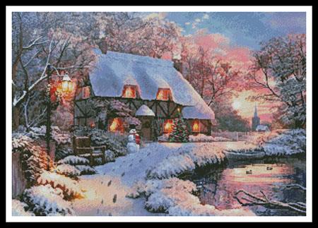 click here to view larger image of Winter Cottage  (Dominic Davison) (chart)