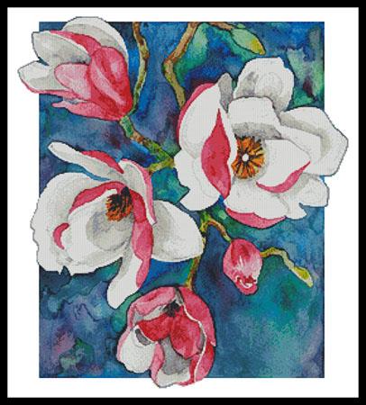 click here to view larger image of Magnificent Magnolias 2  (Val Stokes) (chart)