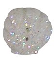 click here to view larger image of Glittery Clam Shell Button (buttons)