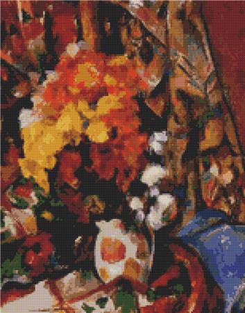 click here to view larger image of Chrysanthemums (Paul Cezanne) (chart)
