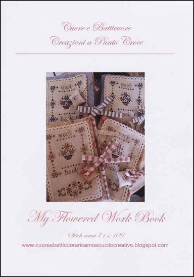 click here to view larger image of My Flowered Work Book (chart)