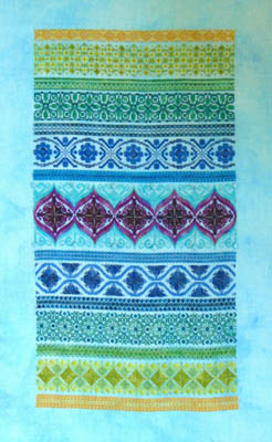 click here to view larger image of Peacock Band Sampler (chart)