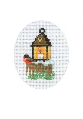 click here to view larger image of Candle Card (counted cross stitch kit)