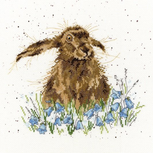 click here to view larger image of Bright Eyes - Hannah Dale (counted cross stitch kit)