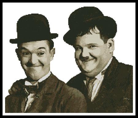 click here to view larger image of Laurel and Hardy (chart)