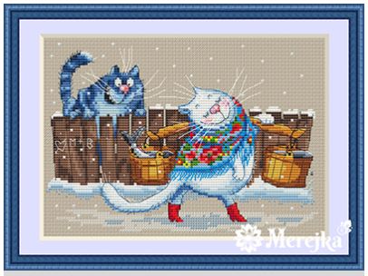 click here to view larger image of My Darling! (counted cross stitch kit)