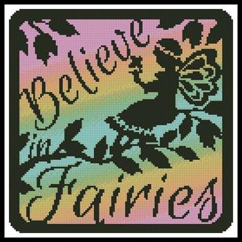 click here to view larger image of Fairy Silhouette Square 4  (Joni Prittie) (chart)
