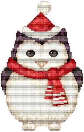 click here to view larger image of Santa Owl (chart)