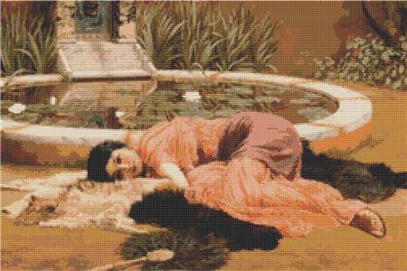 click here to view larger image of Sweet Nothings (John William Godward) (chart)