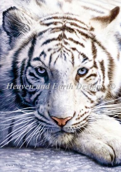 click here to view larger image of Beginner Mini White Tiger (chart)