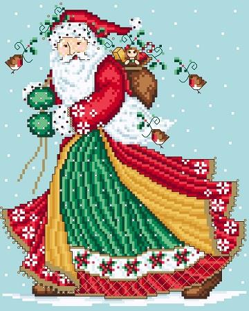 click here to view larger image of Santa (chart)