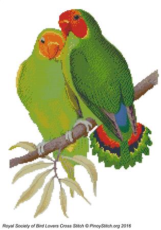 click here to view larger image of RSBL Lovebird West Africa (chart)