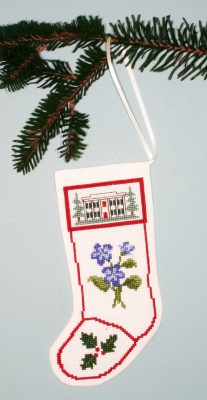 click here to view larger image of The Hermitage Stocking Ornament (counted cross stitch kit)