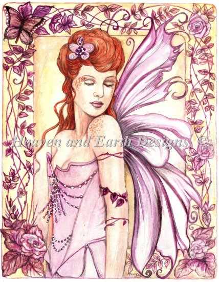 click here to view larger image of Fairy In The Garden (chart)