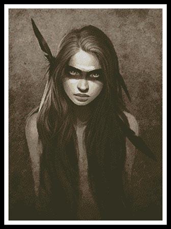 click here to view larger image of Howl (Sepia)  (Charlie Bowater) (chart)