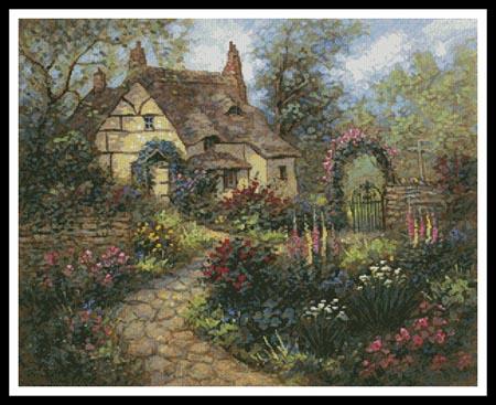 click here to view larger image of Cottage Garden  (Jon McNaughton) (chart)