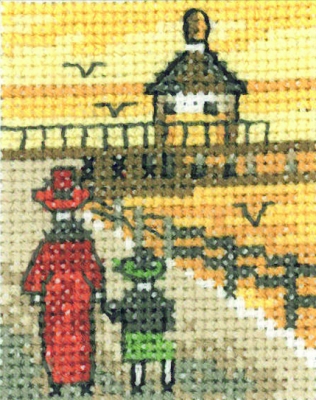 click here to view larger image of Pier (counted cross stitch kit)