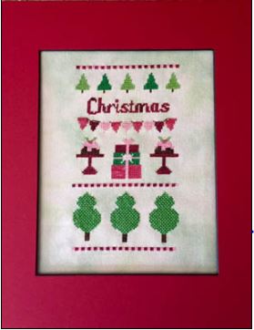 click here to view larger image of Plum Pudding Sampler (chart)