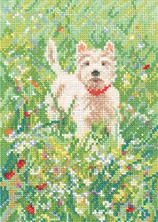 click here to view larger image of Scamp, The - Memories (Aida) (counted cross stitch kit)