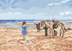 click here to view larger image of Sharing The Treat - Memories (Aida) (counted cross stitch kit)