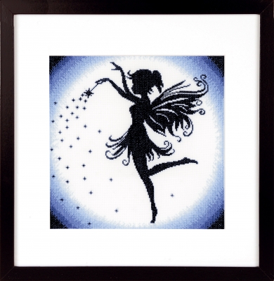 click here to view larger image of Enchanting Fairy (counted cross stitch kit)