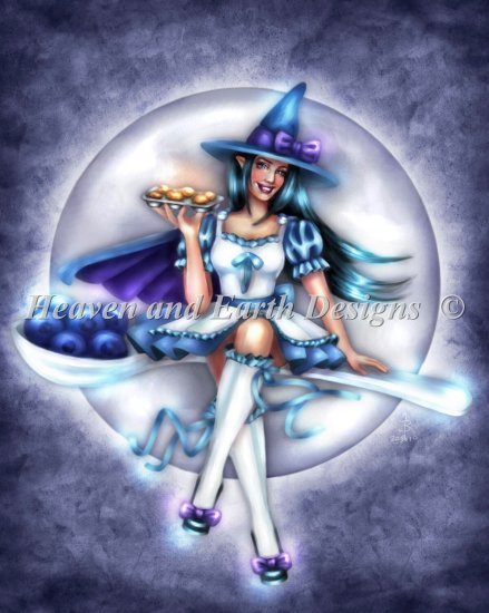 click here to view larger image of Muffin Magick Witch (chart)