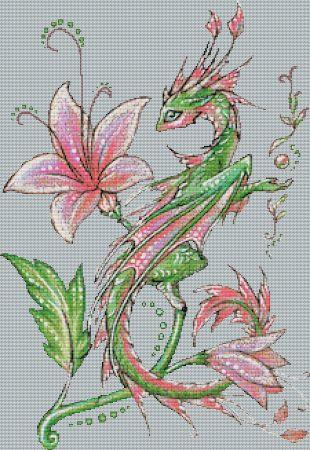 click here to view larger image of Wildflower Dragon (chart)