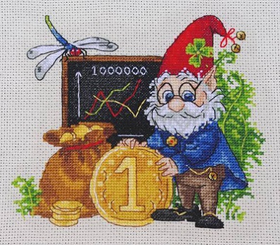 click here to view larger image of Million (counted cross stitch kit)