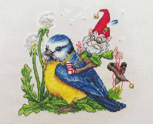 click here to view larger image of Tailwind (counted cross stitch kit)