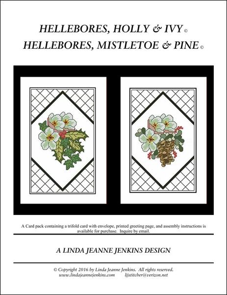 click here to view larger image of Hellebores Holly and Ivy / Hellebores Mistletoe and Pine (chart)