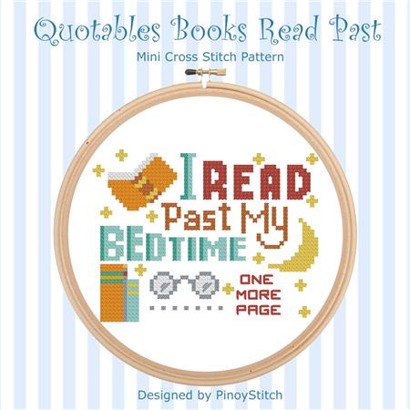 click here to view larger image of Quotables Books Read Past My Bedtime (chart)