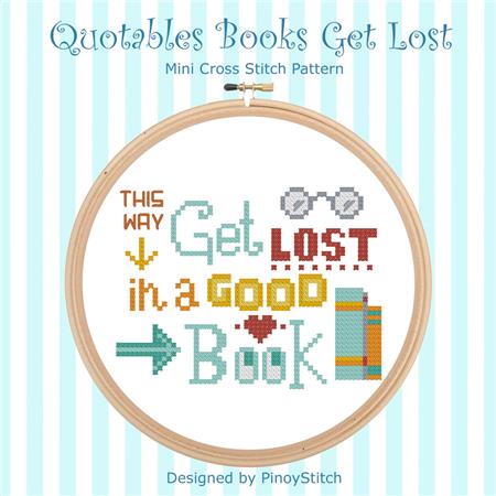 click here to view larger image of Quotables Books Get Lost In Good Books (chart)