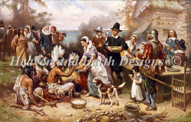 click here to view larger image of First Thanksgiving, The (chart)